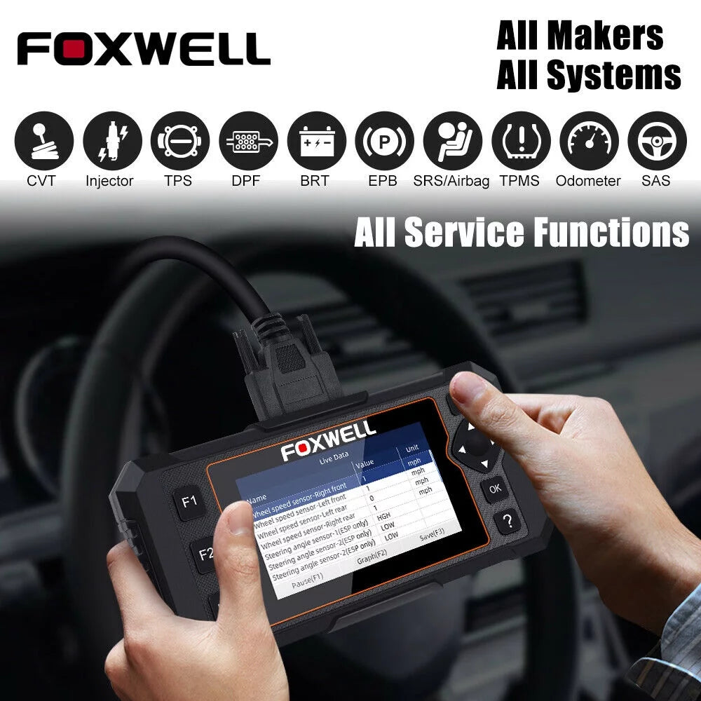 OBD2 Car Diagnostic Scanner Full System Code Reader P112