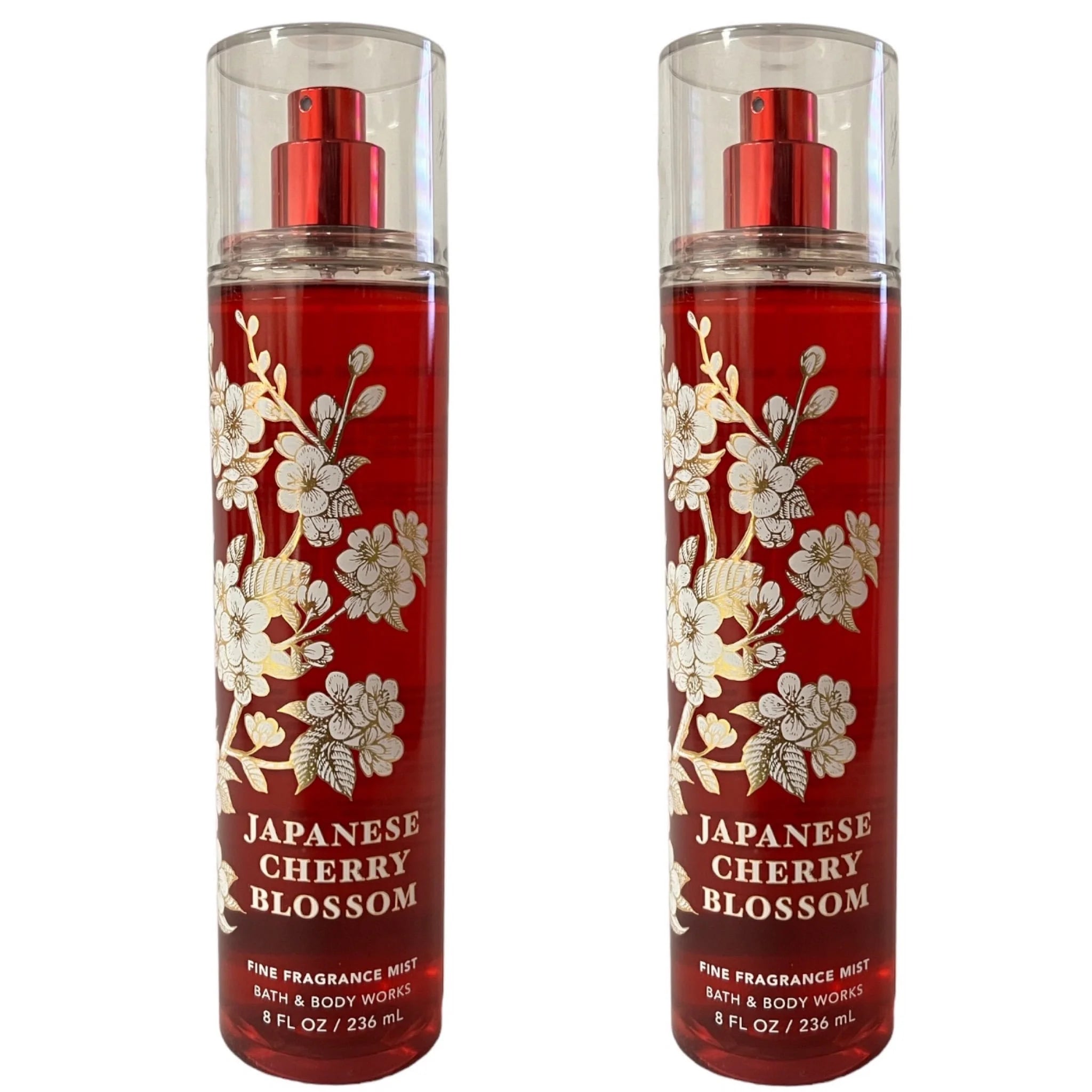 Japanese Cherry Blossom Fine Fragrance Mist 8 fl. oz. set of 2 Z32963