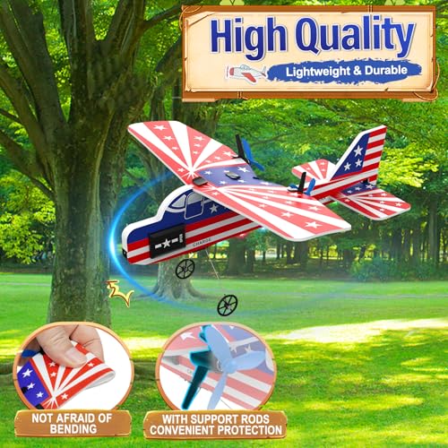 2.4GHZ Remote Control Airplane with Lights R517739