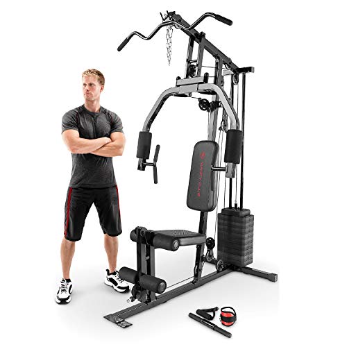 Multifunctional Workout Station 150lbs to 200lbs Stack Home Gym K117309