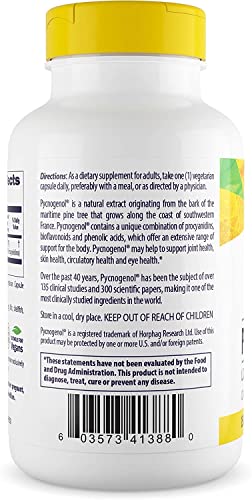 150 mg French Maritime Pine Bark Extract Veggie Caps I2456