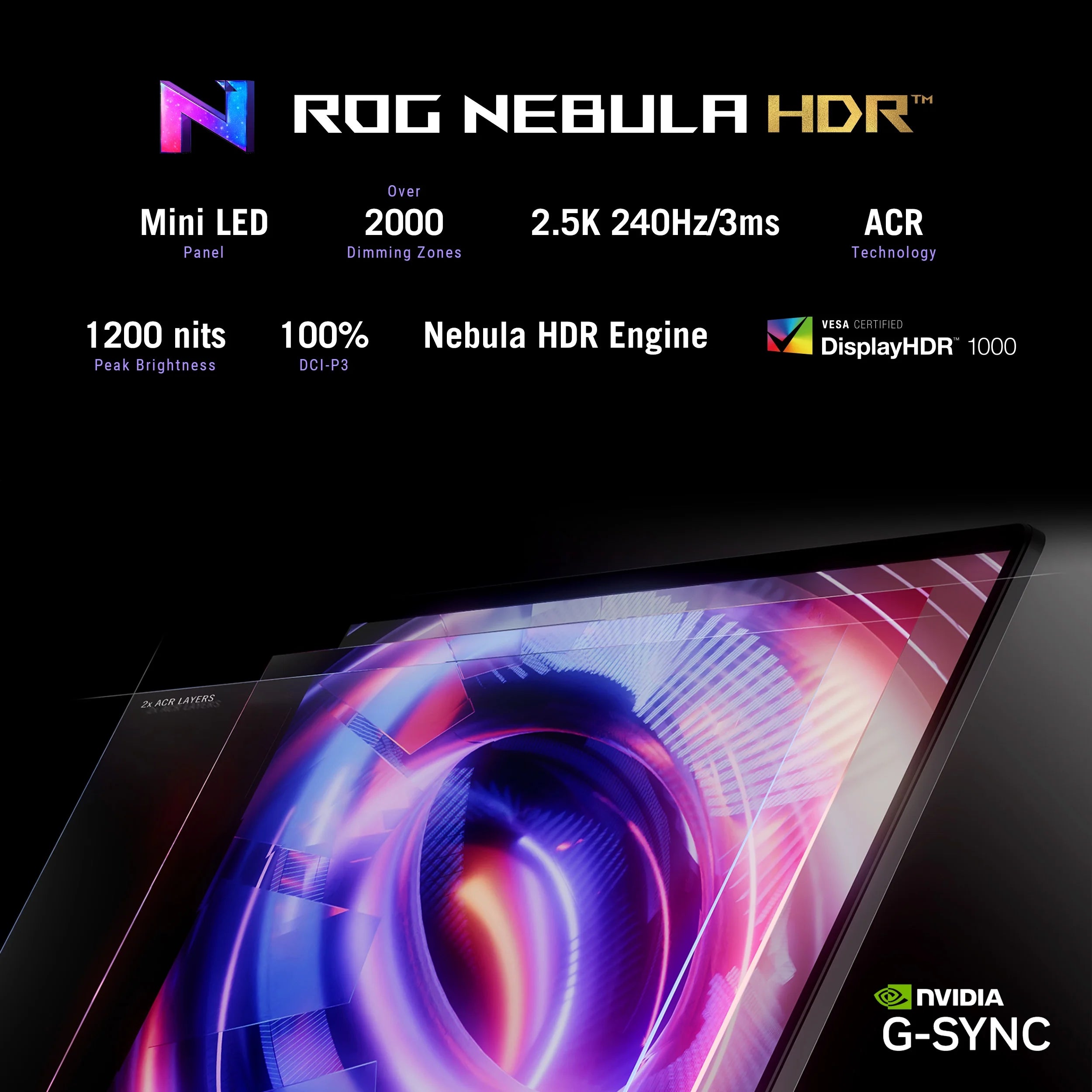 18in 240Hz Mini LED WQXGA Display Gaming Laptop Z178
