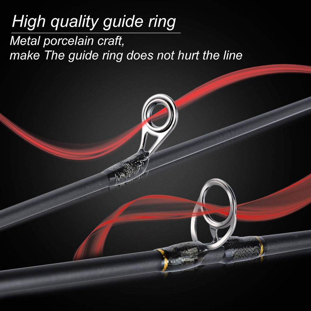 Graphite Lightweight Ultra Light Trout Rods 2 Pieces Cork Handle Spinning Fishing Rod C3766