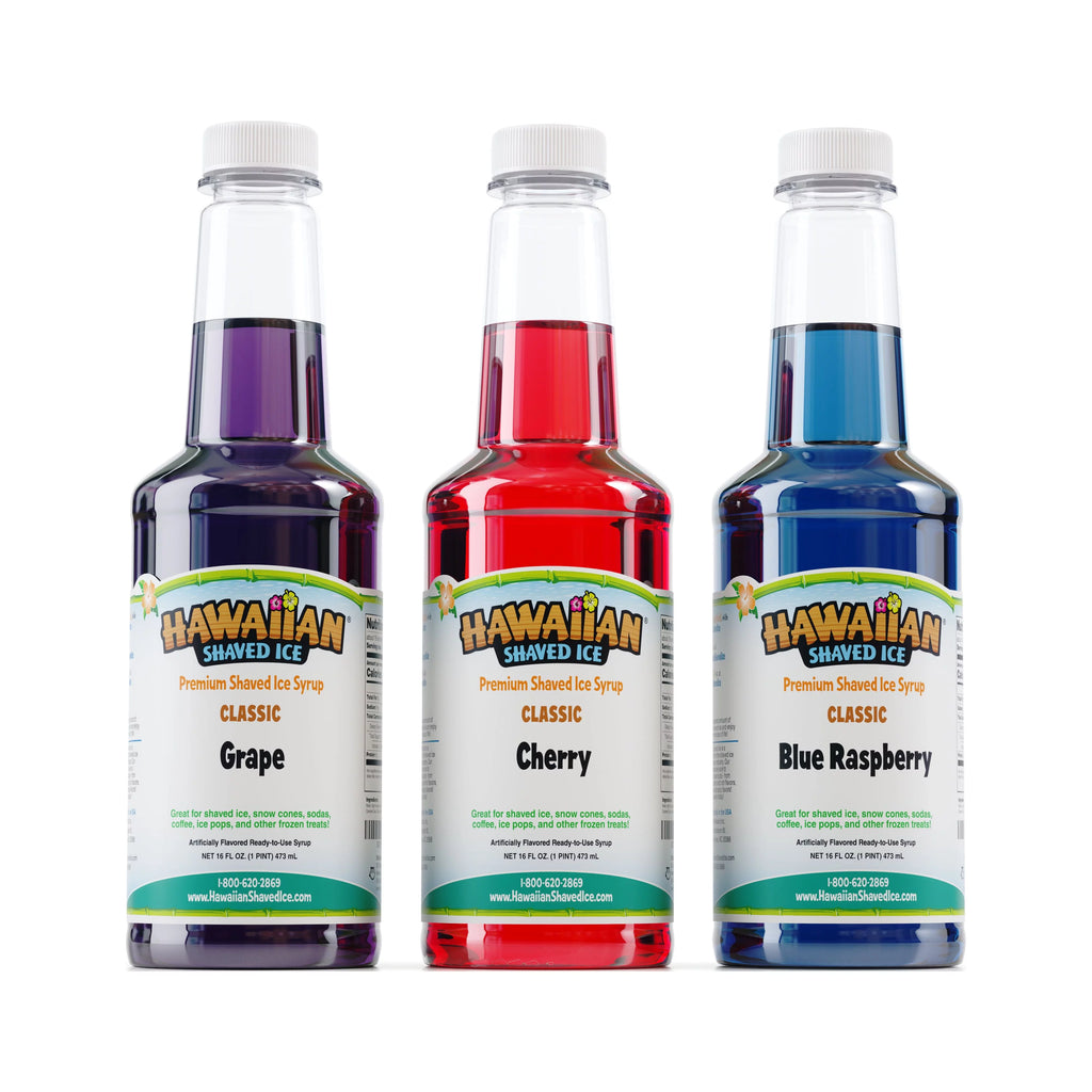 3 Flavor Fun Syrup and Accessories Pack L332