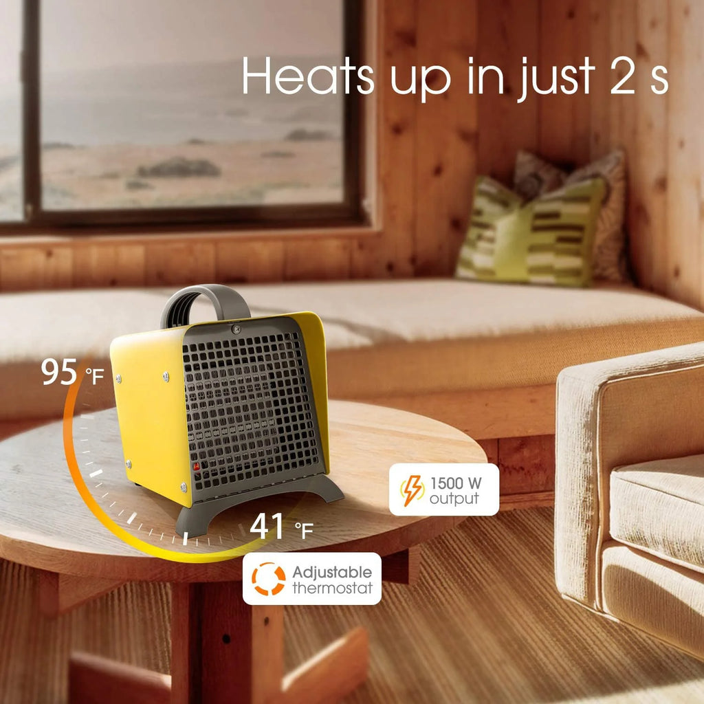 1500W Ceramic Portable Space Heater D306