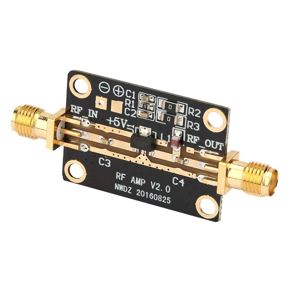 Low Noise Ultra Bandwidth Amplifier LNA 0.05-4GHz NF=0.6dB RF FM HF VHF UHF WideBand Non Reflective Design Frequency Capability Ham Radio with High Isolation RF Amplifier D24877
