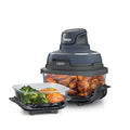 Green 4 QT & 6 Cup Glass Air Fryer L88802