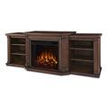 74" Electric Fireplace TV Stand with Adjustable Shelves and Storage, Remote Control, Timer F80664