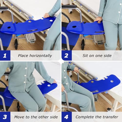 Blue Non-Slip Sliding Transfer Board V5260